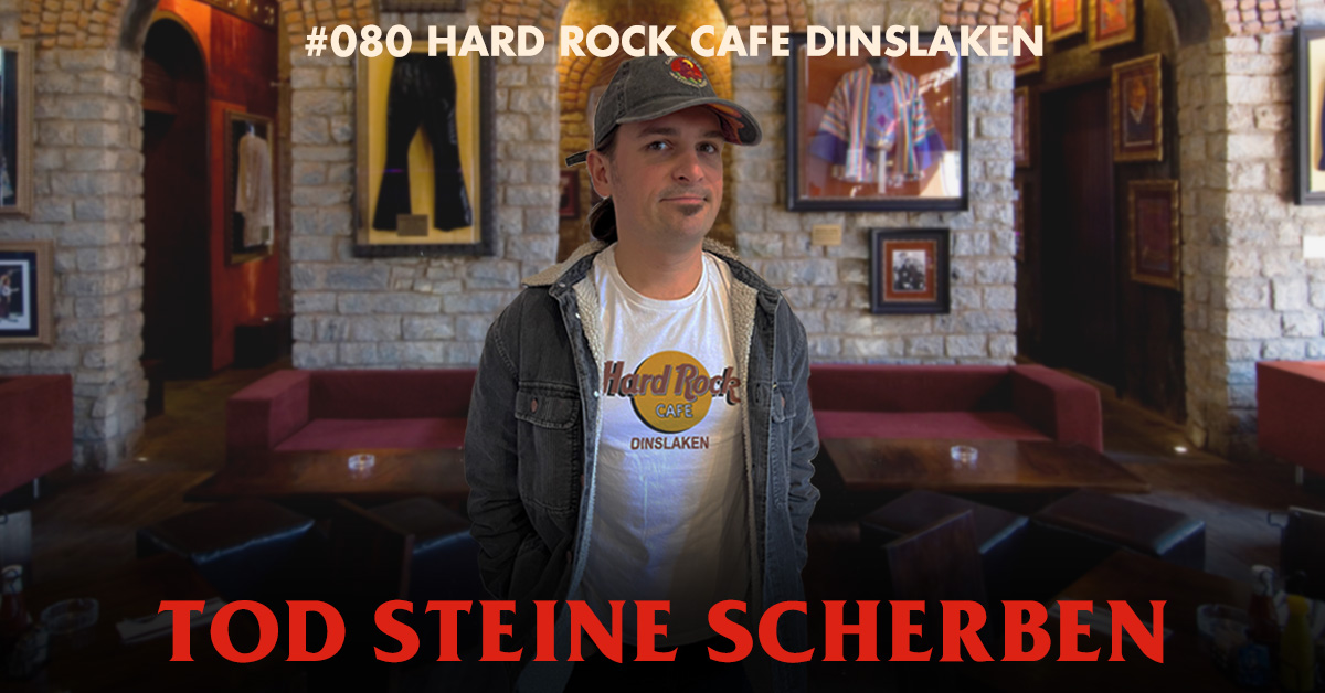 Fredi im Hard Rock Cafe